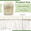Polyester Fringe Lace Trim DIY-WH0671-008A-2