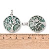 Natural Amazonite Pendants GG-CBA0251-10C-P-3
