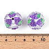 Fruit Round Resin Beads RESI-T059-03M-4