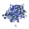 Electroplate Glass Beads GLAA-D020-01G-2
