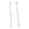 Non-Tarnish 201 Stainless Steel Links Connectors X-STAS-B011-01A-P-1