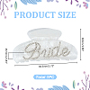 Acrylic Claw Hair Clips OHAR-WH0001-26-2