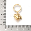 Brass with Cubic Zirconia Pendants KK-H480-46G-3