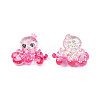 Transparent Resin Decoden Cabochons CRES-N018-056-1