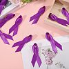100Pcs Awareness Ribbon Nylon Lapel Pin Backs for Backpack Clothes JEWB-GL0001-03B-4