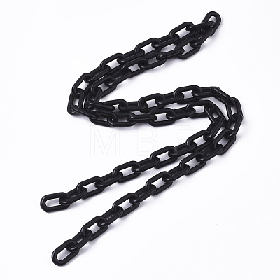 Opaque Acrylic Cable Chains SACR-N010-002A-1