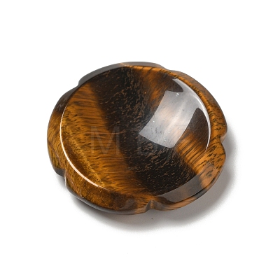 Natural Tiger Eye Worry Stones G-E586-01N-1