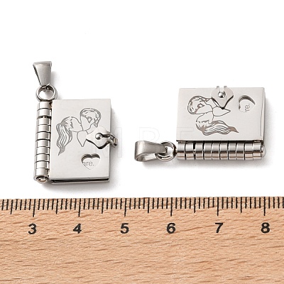 304 Stainless Steel Pendants SA-CBA694E-01P-02-1
