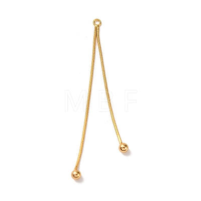 Brass Big Pendants KK-G510-15G-1