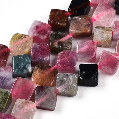 Natural Tourmaline Beads Strands G-T140-04B-1