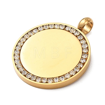 304 Stainless Steel Pendants STAS-F362-02G-1