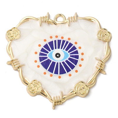 Zinc Alloy Enamel Pendants ENAM-Z013-02D-1