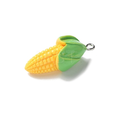 Resin Iron Pendants RESI-D280-18-1