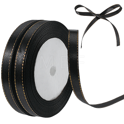 Gold Edged Polyester Ribbon OCOR-WH20018-12A-03-1