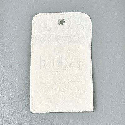 Double-Sided Velvet Jewelry Rectangle Bags for Earrings Rings Bracelets Necklaces TP-N004-01A-1