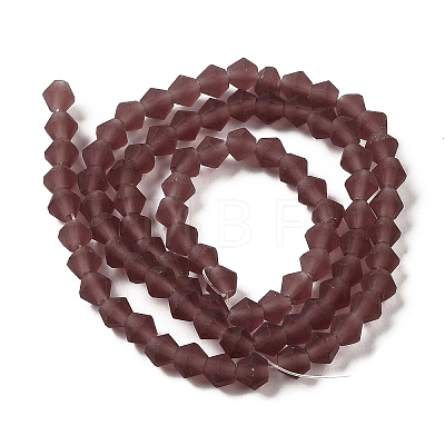 Imitate Austrian Crystal Frosted Glass Beads Strands LS-EGLA-A039-T2mm-MD05-1