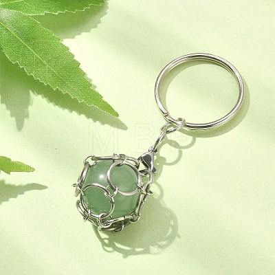 304 Stainless Steel Pouch Empty Stone Holder for Pendant Keychain Making KEYC-TA00018-01-1