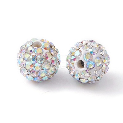 Pave Disco Ball Beads RB-YW0001-10A-1