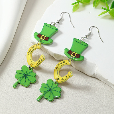 Acrylic Dangle Earrings FS-WG4D8B0-03-1