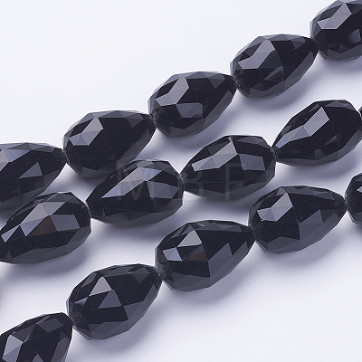 Imitation Jade Glass Beads Strands EGLA-E049-NA01-1