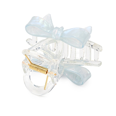Bowknot PVC Claw Hair Clips PHAR-F023-02-1