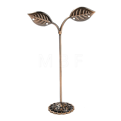 3 Sizes Bean Sprout Leaves Iron Earring Displays EDIS-E013-02R-1