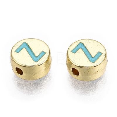 Alloy Enamel Beads ENAM-S122-029Z-A-RS-1