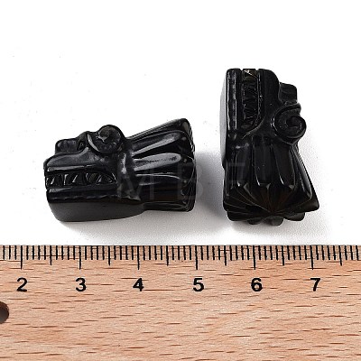 Natural Obsidian Beads G-A222-04C-1