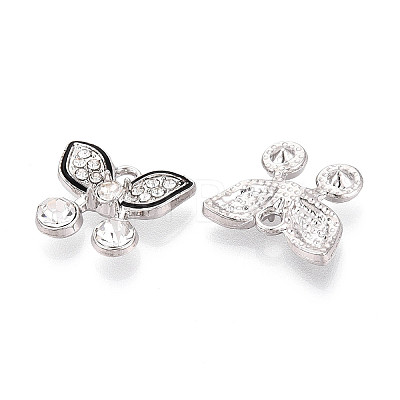 Alloy Rhinestone Pendants FIND-N012-04P-1