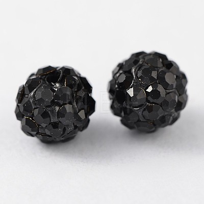 Pave Disco Ball Beads RB-Q195-A6mm-280-1
