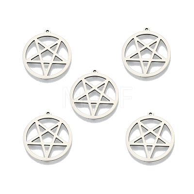 Non-Tarnish 201 Stainless Steel Pendants STAS-N098-101P-1