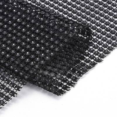 24 Rows Plastic Diamond Mesh Wrap Roll DIY-L049-05Q-1