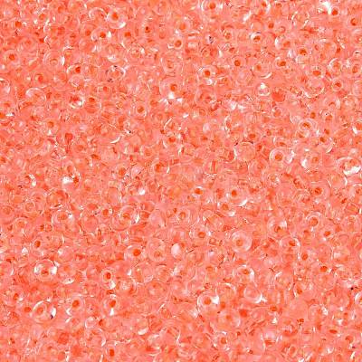 8/0 Inside Colours Transparent Glass Seed Beads X1-SEED-T007-06H-1