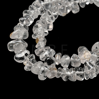 Natural Quartz Crystal Chip Beads Strands G-M205-01A-1