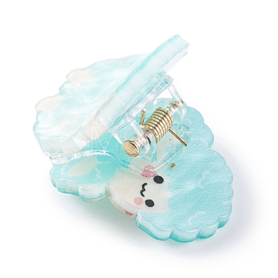 Cute Mini Animal Acrylic Claw Hair Clips PHAR-A012-07D-1