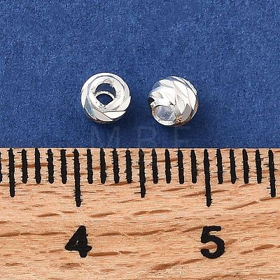 Brass Beads KK-B147-02C-S-1