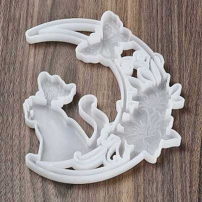 DIY Pendant Decoration Silhouette Silicone Molds DIY-L048-16B-1