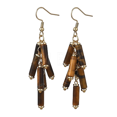 304 Stainless Steel Column Dangle Earrings EJEW-JE06784-01-1