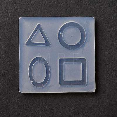 DIY Oval & Ring & Square & Triangle Linking Ring Silicone Molds SIMO-B001-07-1