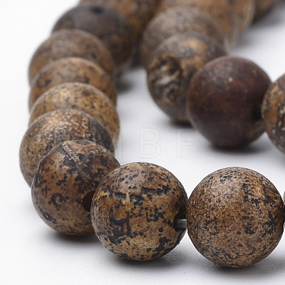 Dyed Natural Agate Beads Strands X-G-Q462-130A-8mm-1