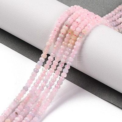 Natural Morganite Beads Strands G-F770-D05-02-1