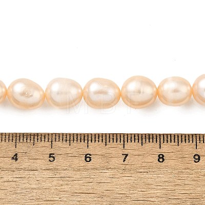 Natural Cultured Freshwater Pearl Beads Strands PEAR-I007-01F-07B-1