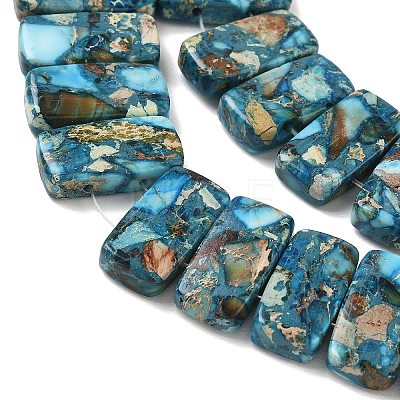 Natural Imperial Jasper Beads Strands G-L604-F01-01M-1