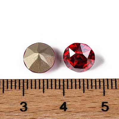 Glass Rhinestone Cabochons RGLA-A026-01B-227SS-1