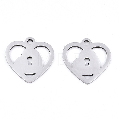 Non-Tarnish 201 Stainless Steel Pendants LS-STAS-S081-073-1