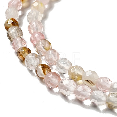 Cherry Quartz Glass Beads Strands G-P476-01A-01-1