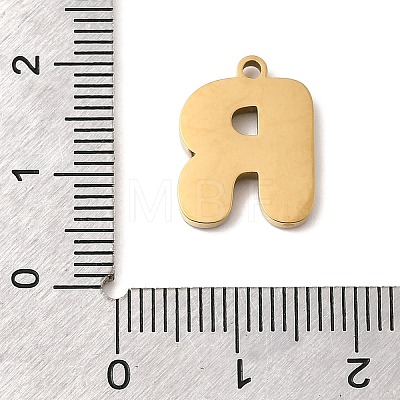 304 Stainless Steel Pendants STAS-K297-09R-G-1