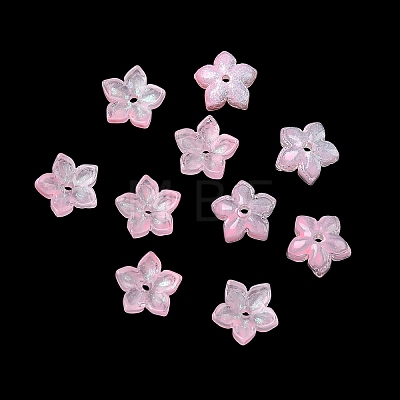 Dyed & Heated Glass Bead Caps GLAA-Z019-02A-1