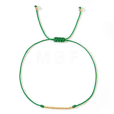 Handmade Glass Seed Beads Braided Bead Bracelets LE4581-3-1
