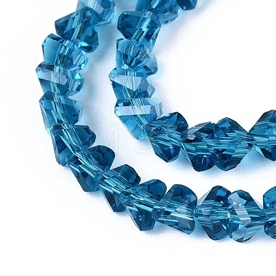 Transparent Glass Beads Strands GLAA-N018-4mm-28-1